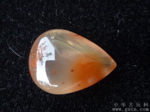 四川涼山南紅瑪瑙心 桃 形鏈墜