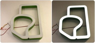 樹脂發光字制作方法流程揭秘 下